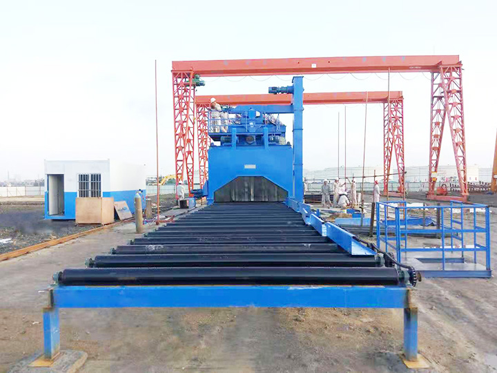 海南中石油JPG358-9自動清掃生產(chǎn)線